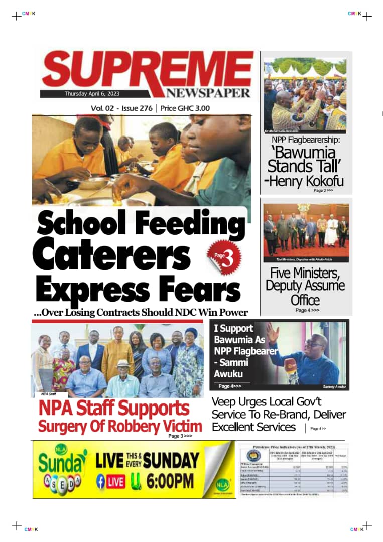 Supreme, Thursday, April 6, 2023 Ghana News Stand